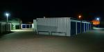 Easystore's storage units (nighttime)